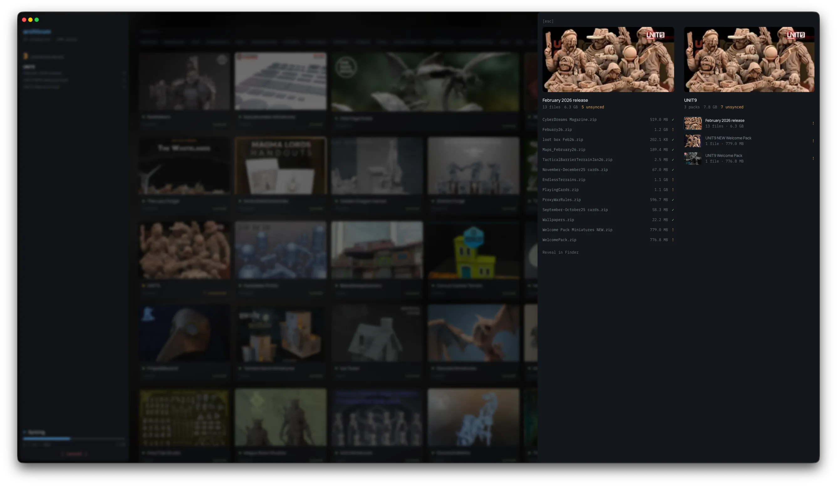 Archivum smart downloads screenshot